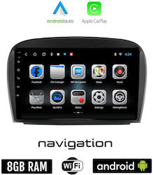 Ηχοσύστημα Αυτοκινήτου για Mercedes-Benz SL 2006-2012 (Bluetooth/USB/WiFi/GPS/Apple-Carplay/Android-Auto) με Οθόνη Αφής 9"