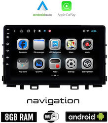 Sistem Audio Auto pentru Kia Stonic 2017 (Bluetooth/USB/WiFi/GPS/Apple-Carplay/Android-Auto) cu Ecran Tactil 9"