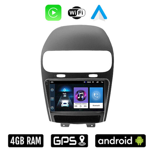 Ηχοσύστημα Αυτοκινήτου για Fiat Freemont 2008+ (Bluetooth/USB/WiFi/GPS/Apple-Carplay/Android-Auto) με Οθόνη Αφής 9"