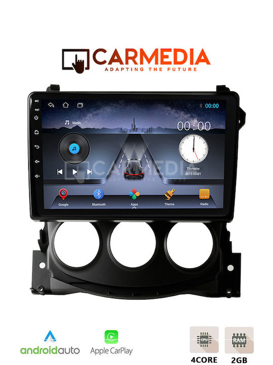 Carmedia Sistem Audio Auto pentru Nissan 370Z 2009-2012 (Bluetooth/USB/WiFi/GPS/Apple-Carplay/Android-Auto) cu Ecran Tactil 9"