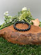 Bracelet Black Tourmaline Beads 8mm