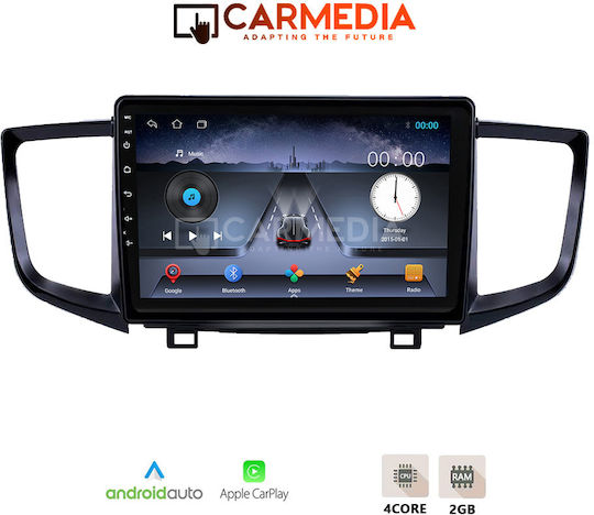 Carmedia Sistem Audio Auto pentru Honda Pilot 2016-2019 (Bluetooth/USB/WiFi/GPS/Apple-Carplay/Android-Auto) cu Ecran Tactil 9"