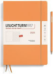 Weekly Planner 2025 B5 Hardcover Apricot Leuchtturm 4004117650949