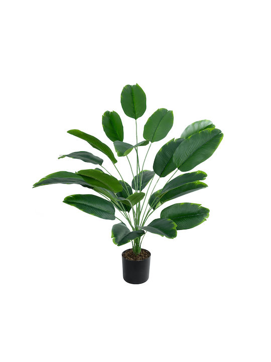 VidaXL Knstlicher Bananenbaum Mit Topf  Grn, Tropische Kunstpflanze,  170-300 Cm