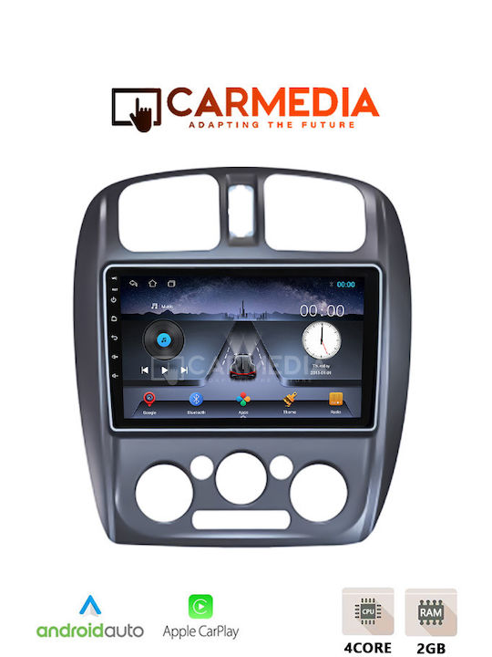 Carmedia Auto-Audiosystem für Mazda 323 1998-2004 (Bluetooth/USB/WiFi/GPS/Apple-Carplay/Android-Auto) mit Touchscreen 9"