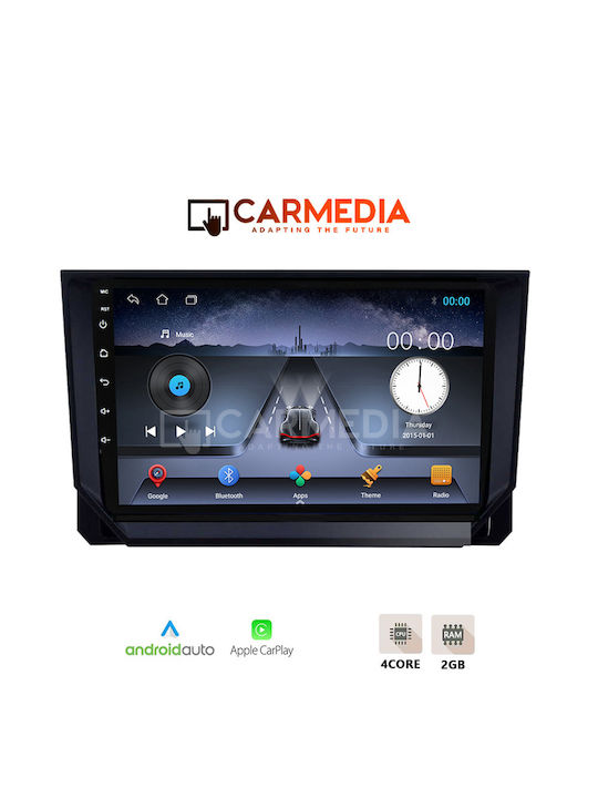 Carmedia Car Audio System for Mazda CX-9 2006-2015 (Bluetooth/USB/WiFi/GPS/Apple-Carplay/Android-Auto) with Touch Screen 9"