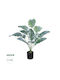 Globostar? Plantă decorativă artificială Banană Zebra pentru grădină 20930 Banană Zebra H55cm