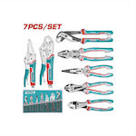 Total Pliers set Curved 7pcs