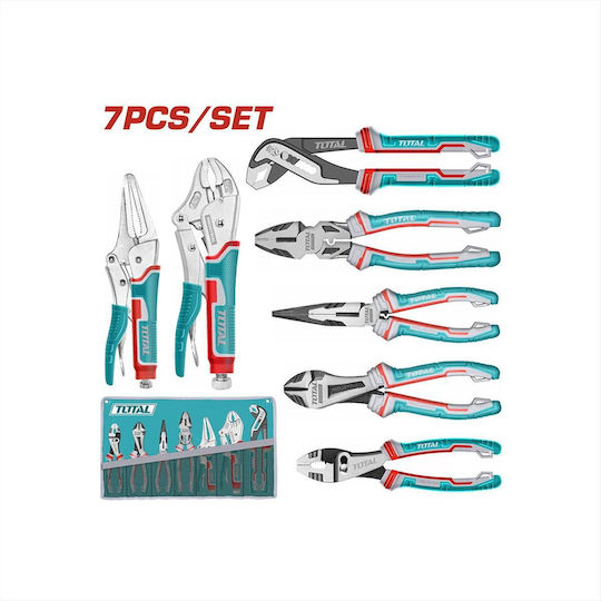 Total Pliers set Curved 7pcs