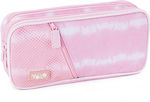 Pencil Case 3 Compartments Tie Dye Pink Yolo 90108