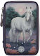 Miss Melody Dreifach-Federmäppchen Seerosen Led 0412947