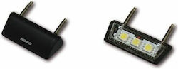Koso Rear License Plate Light Led Hd006k00 Transparent Crystal 1 piece
