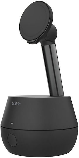 Belkin Auto-tracking-stand Pro Βάση Κινητού Με Ανιχνευτή Κίνησης σε Μαύρο χρώμα