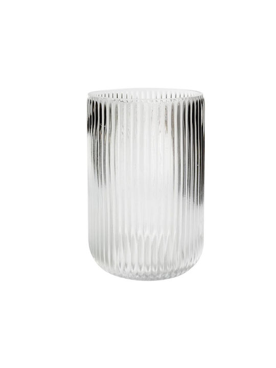 Plastona Decorative Vase Transparent 14x21cm