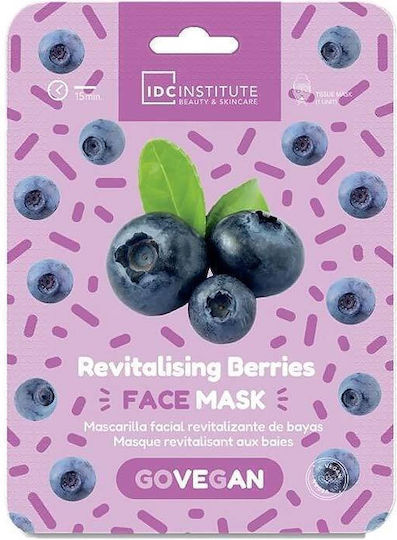 IDC Institute Go Vegan Berry Μάσκα Προσώπου 23gr