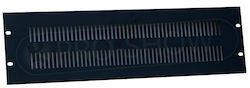 Pro-Show 3U RACK Panel Air Vent - 3U Blank Cover Panel with ventilation slots for 19" RACK 39913