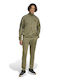 3-Stripes Doubleknit Tracksuit Glossy with Elastic Green