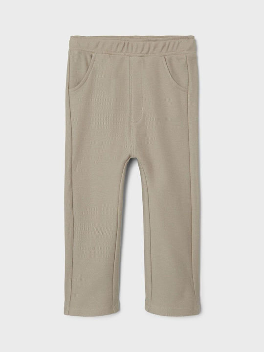 Lil' Atelier Kids Trousers Beige