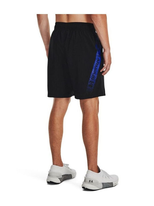 Under Armour Woven Graphic Herrenshorts Schwarz