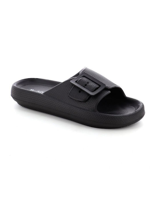 B-Soft Women's Slides Black