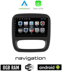 Sistem Audio Auto pentru Nissan NV300 2014+ (Bluetooth/USB/WiFi/GPS/Apple-Carplay/Android-Auto) cu Ecran Tactil 9"