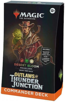 Wizards of the Coast Magic: The Gathering Deck Outlaws of Thunder Junction Commander Desert Bloom