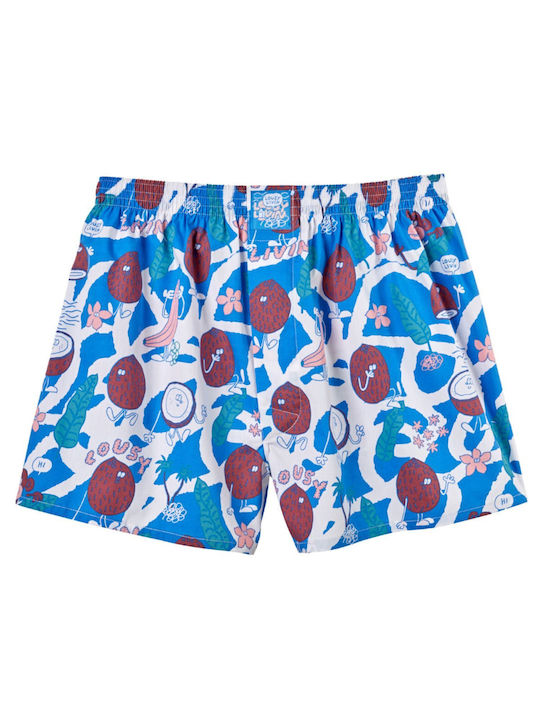 Lousy Livin Men's Boxer Blue