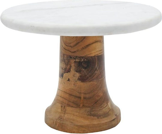Artekko Hölzernes Ordnungshüter Weiß Ø25.4xH17.8cm W25.4xL25.4xH17.8cm 1Stück