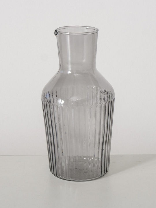 MSA Glas Karaffe zum Servieren 11cm mit Verschluss Gray 1Stück