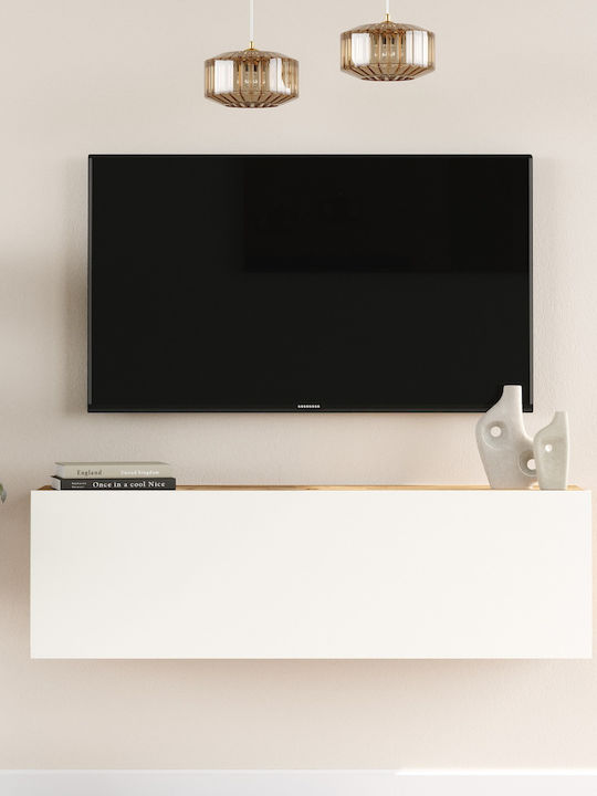 Stand TV Inverie Pin/Alb L100xA31,6xÎ29,6cm