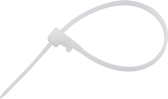 Yato Δεματικό Καλωδίων Πλαστικό 450mmx7.6mm σε Λευκό χρώμα (1τμχ) (YT-70668)