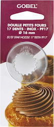 Ready Μύτη για Κορνέ Ζαχαροπλαστικής Inox 1.6cm LT.GLPF17-C