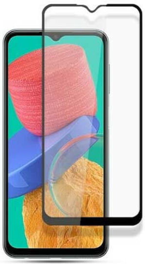 3D Full Face Tempered Glass Μαύρο (Galaxy M23)
