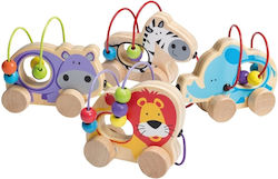 Joueco Hippopotamus Activity Toy Wood 12+ Months 1 piece 80030