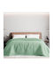 Beauty Home Waffle Art 1990 Piqué Decke Einzeln 170x240cm Mint 1990PIMO-mint