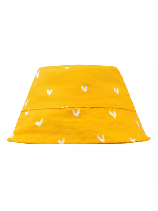 Swim Essentials Βαμβακερό Καπέλο Προστασία Upf50+ Orange Hearts 0-1 Ετών