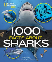 1.000 de fapte despre rechini - Carte pentru copii de la National Geographic, ediție cartonată
