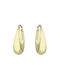 Earrings Hoops made of Gold 14K