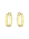 Earrings Hoops made of Gold 14K