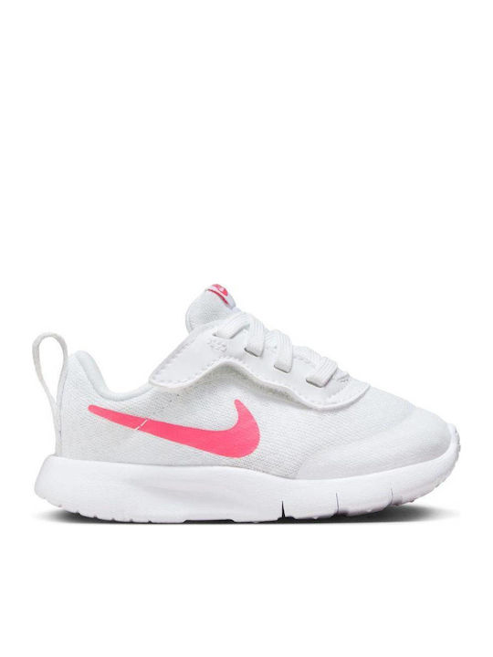 Tanjun Tanjun EasyOn Kids Sports Shoes Running with Laces White / Hyper Pink