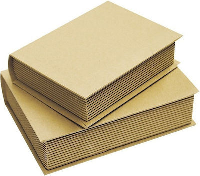 Book Boxes Kraft Set of 2 Pieces