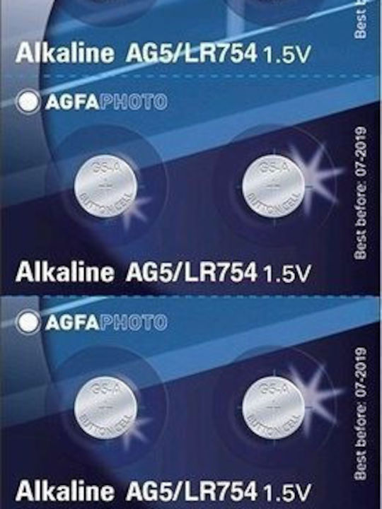AgfaPhoto Αλκαλικές Μπαταρίες Ρολογιών LR57 1.5V 10τμχ