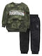 Kinder Sweatpants Set - Jogginganzug Khaki 2Stück