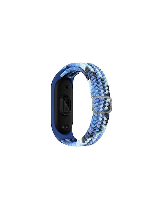 Universal Λουράκι Υφασμάτινο Λευκό (Huawei Band 4)