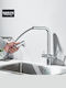 Naron Kitchen Faucet Counter with Shower Chrome