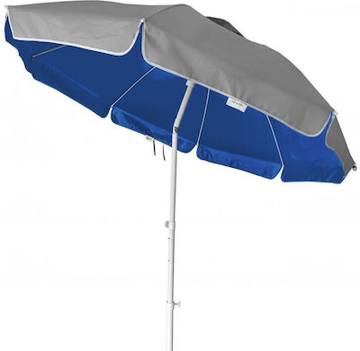 Campus Foldable Beach Umbrella Diameter 2m Silver