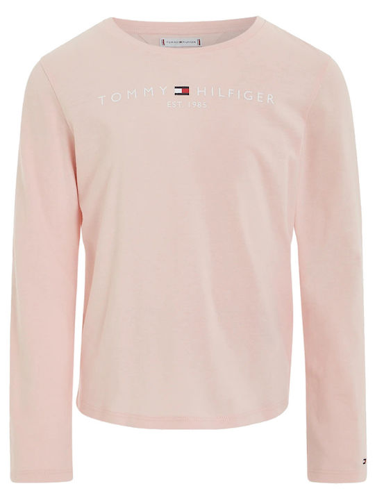 Kinderhemd Langarm Rosa ESSENTIAL