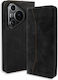 Bodycell Книга Изкуствена кожа / Кожа Черен (Huawei Pura 70)
