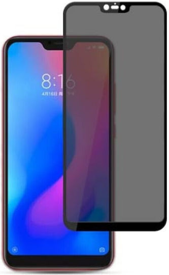 3D Privacy Full Face Tempered Glass Μαύρο (Mi 8 Lite)