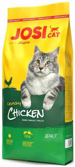 Josera Josicat Crunchy Ξηρά Τροφή για Ενήλικες Γάτες με Κοτόπουλο / Κρέας / Πουλερικά 1.9kg